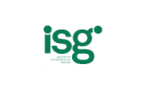 Logo of ISG.