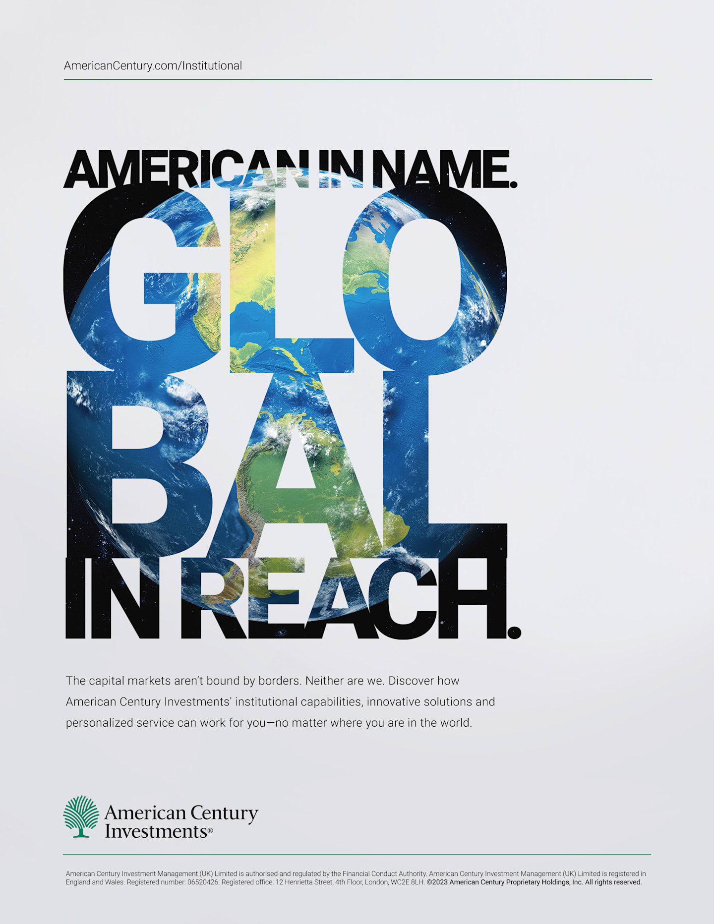 Print Ad for American in Name Only campaign.