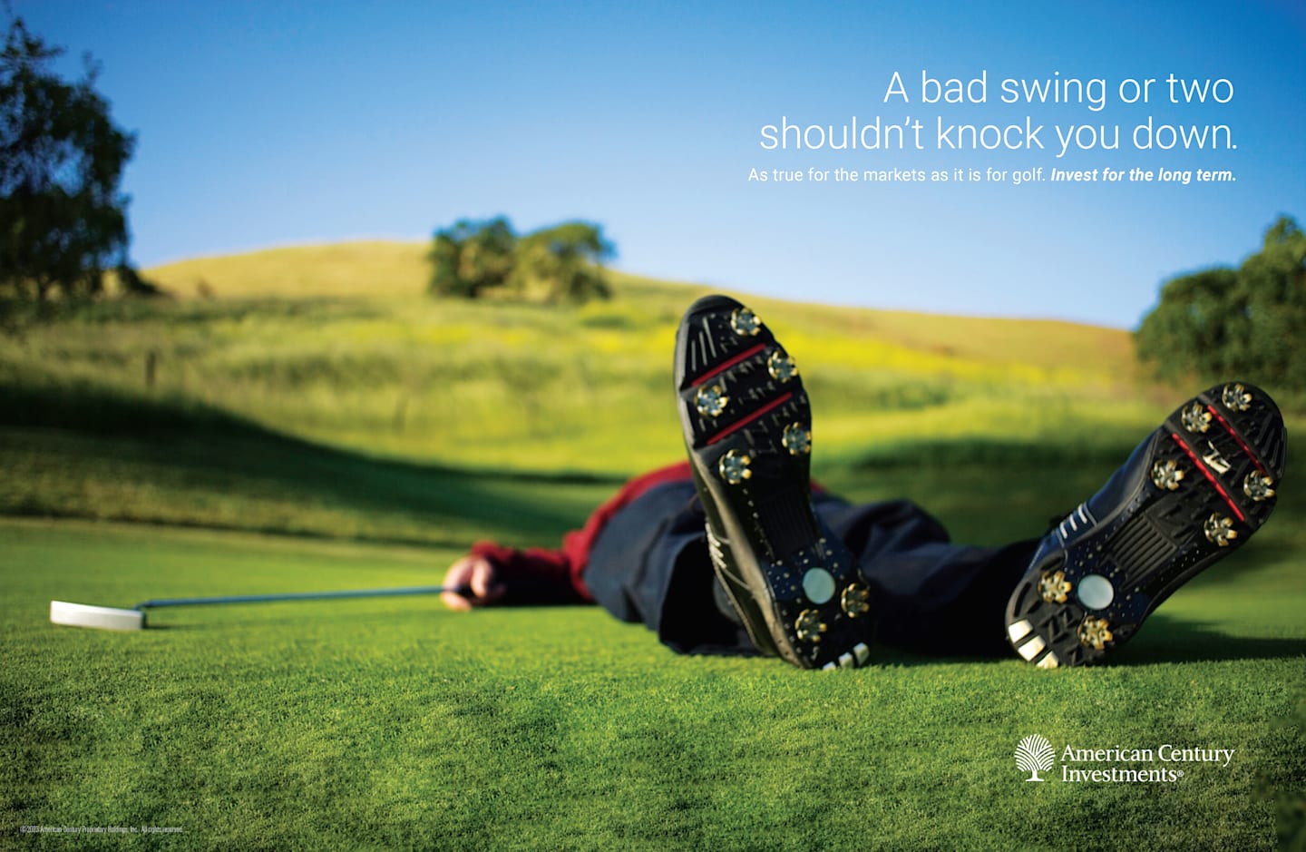 One Bad Swing campaign image.