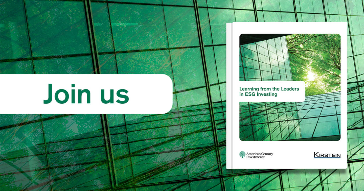 Learning from the Leaders in ESG Investing.