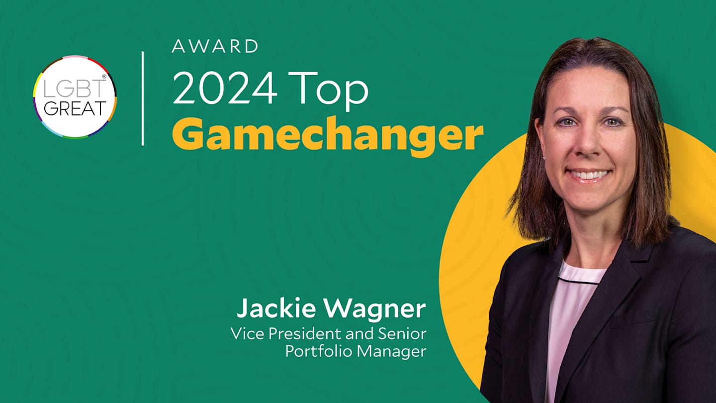 AWARD 2024 Top Gamechanger Jackie Wagner Vice President and Senior Portfolio Manager