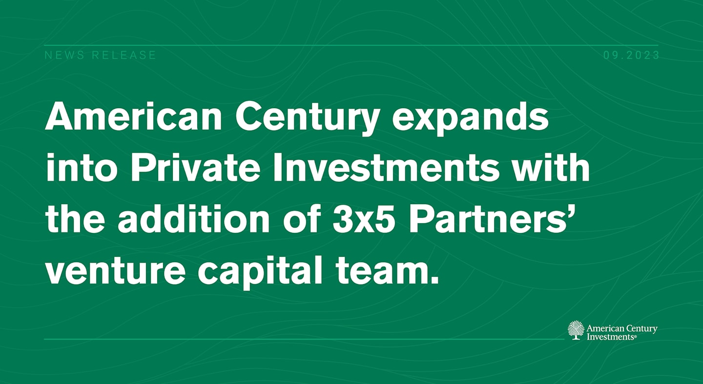 American Century Completes Transaction with 3x5 Partners