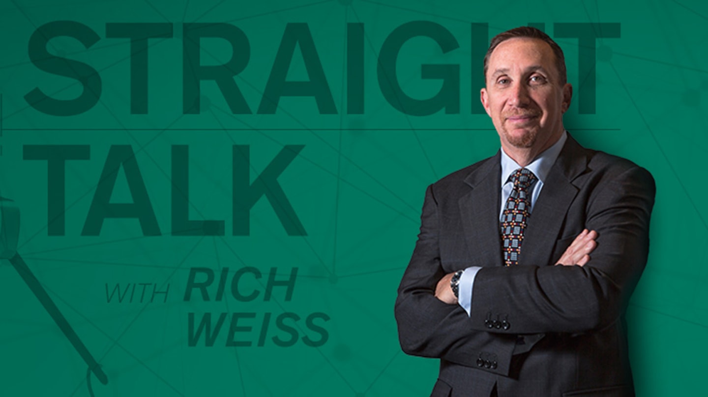 Straight Talk with Rich Weiss, Mondays at 4:00pm EST.