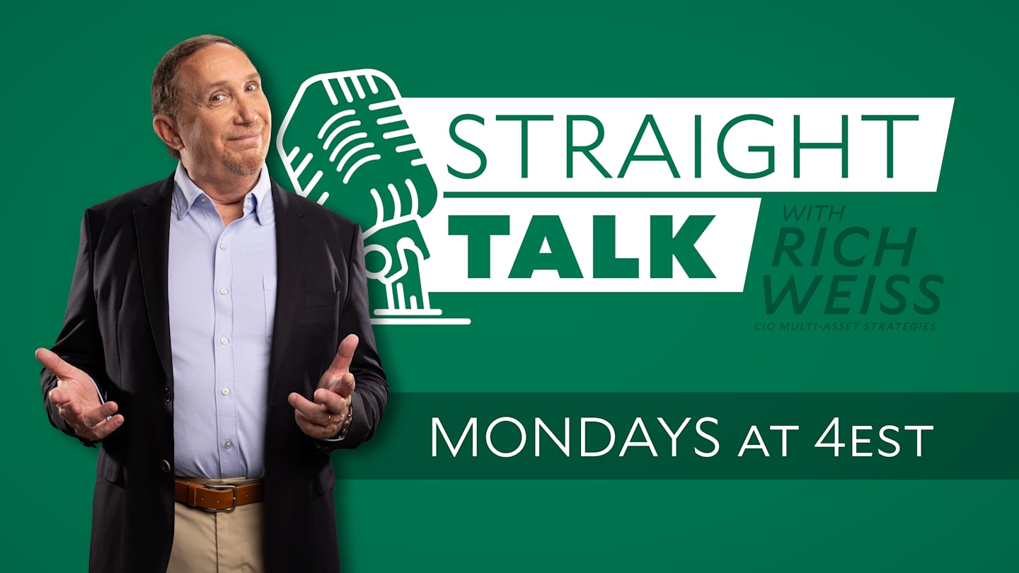 Straight Talk with Rich Weiss, Mondays at 4:00pm ET.