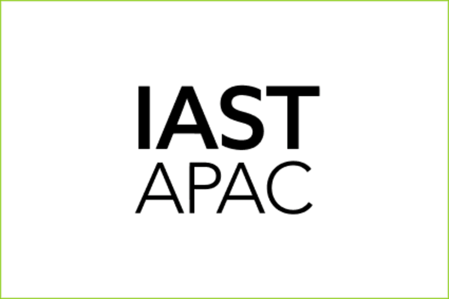 IAST APAC logo.