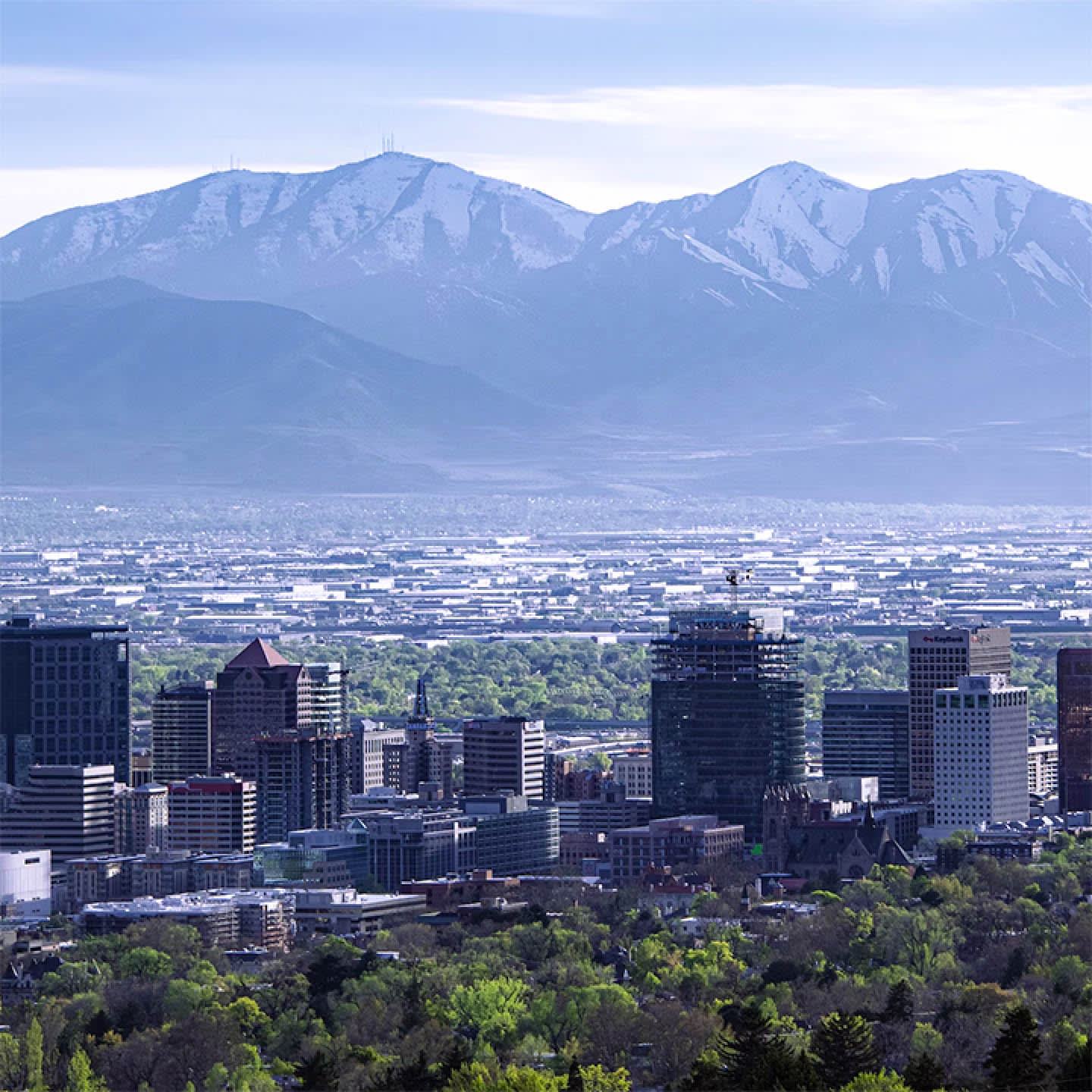 Image of a city in Utah
