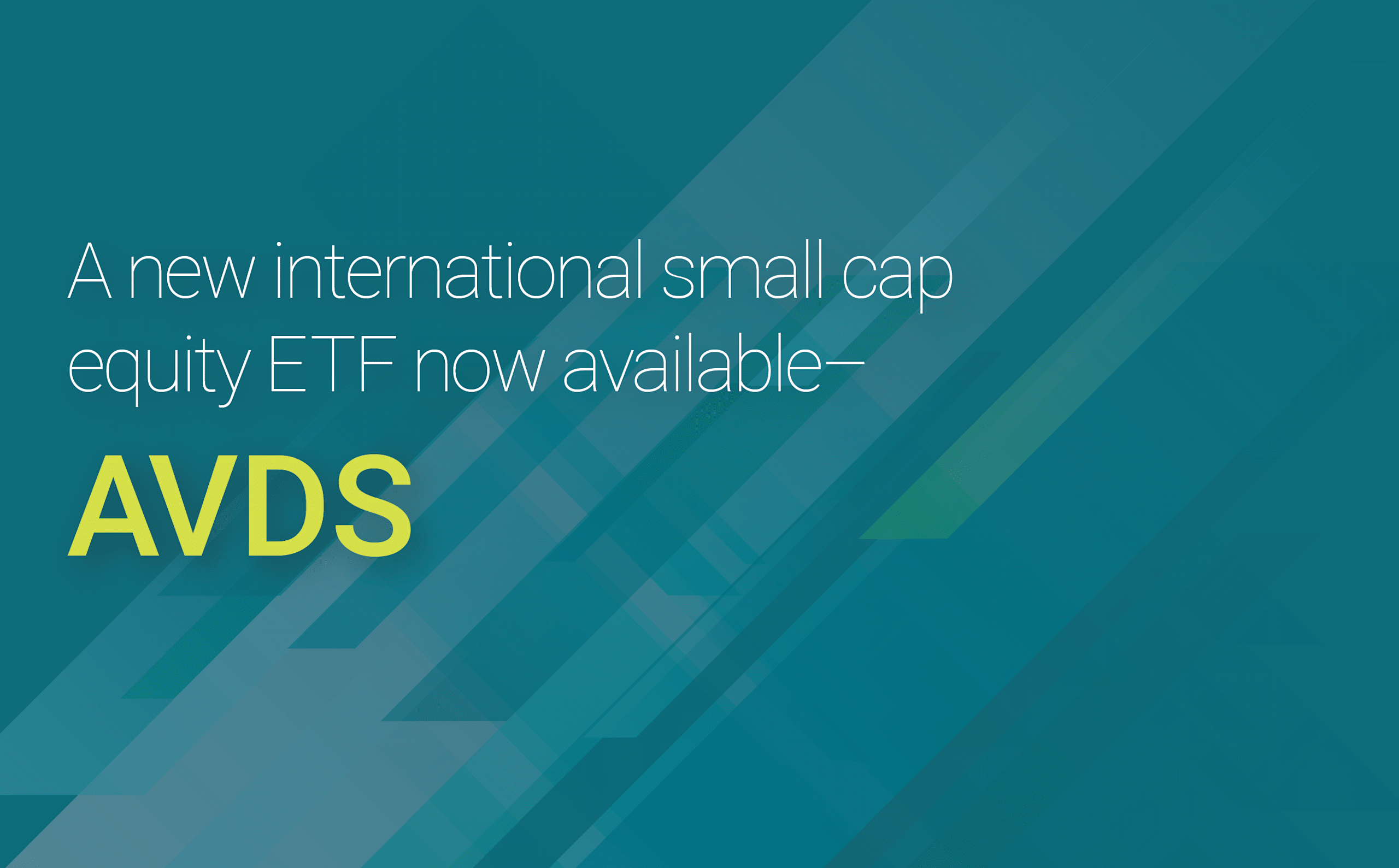 Avantis Investors® Launches New Active ETF