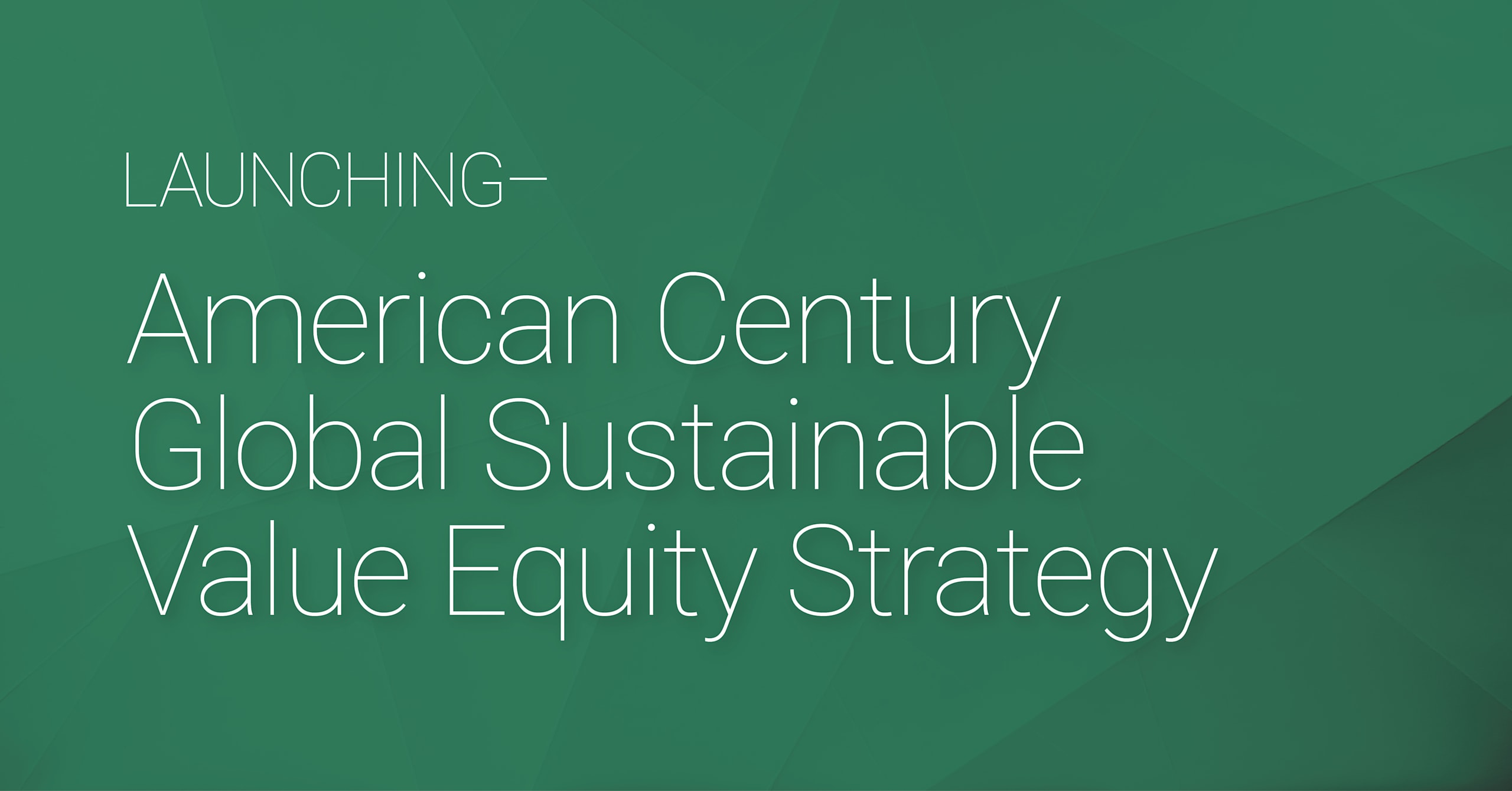 American Century Investments® Launches New Strategy with BestIn