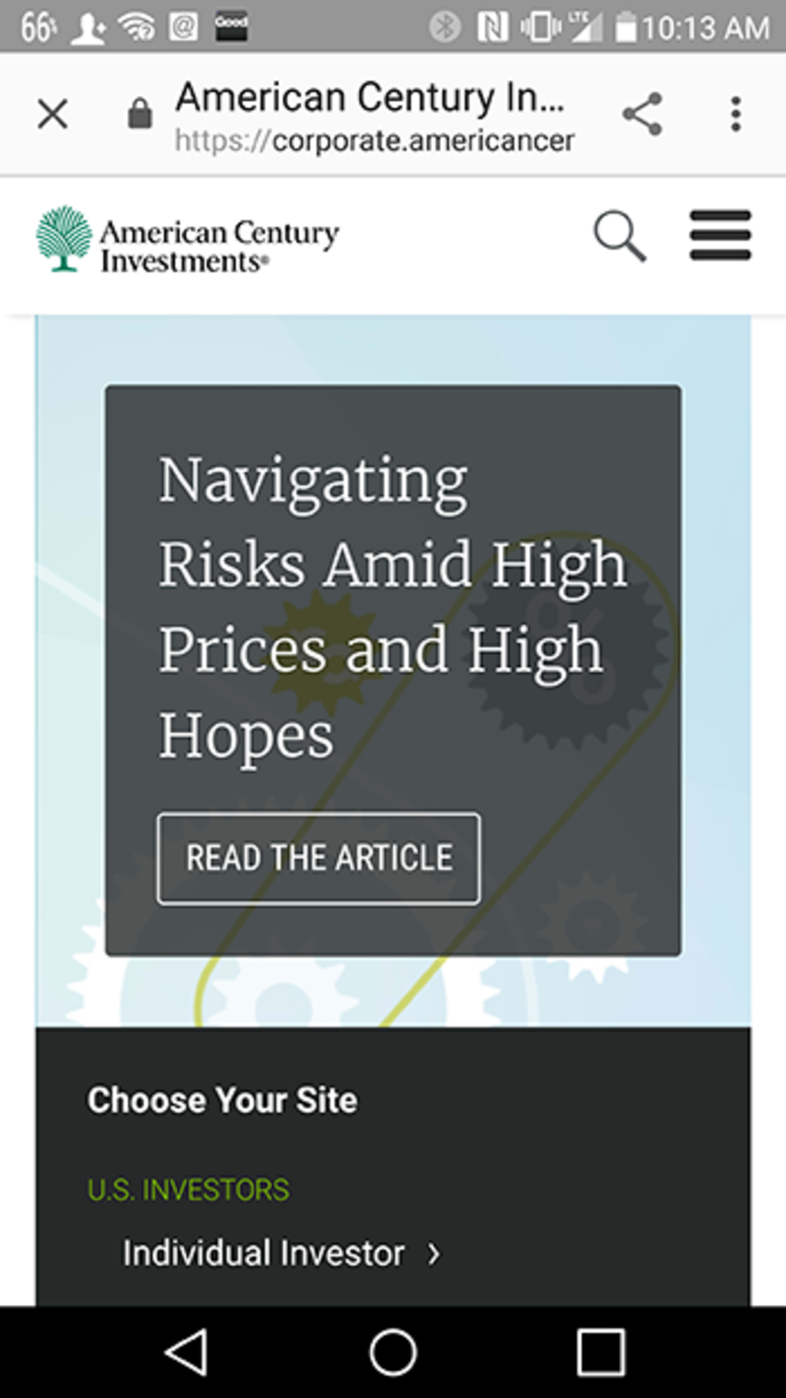 Tap the three dots in the top right corner of the screen.