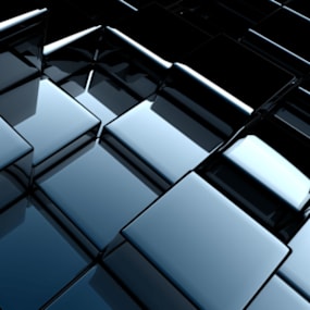 Abstract cubes.