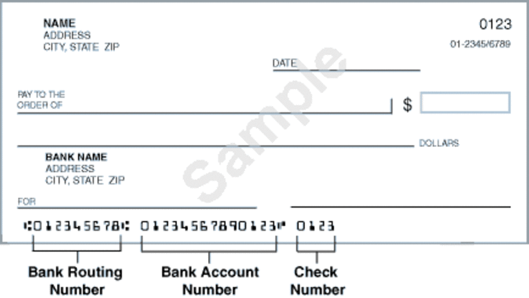 Key Bank Check Example Individual Investor Site Help